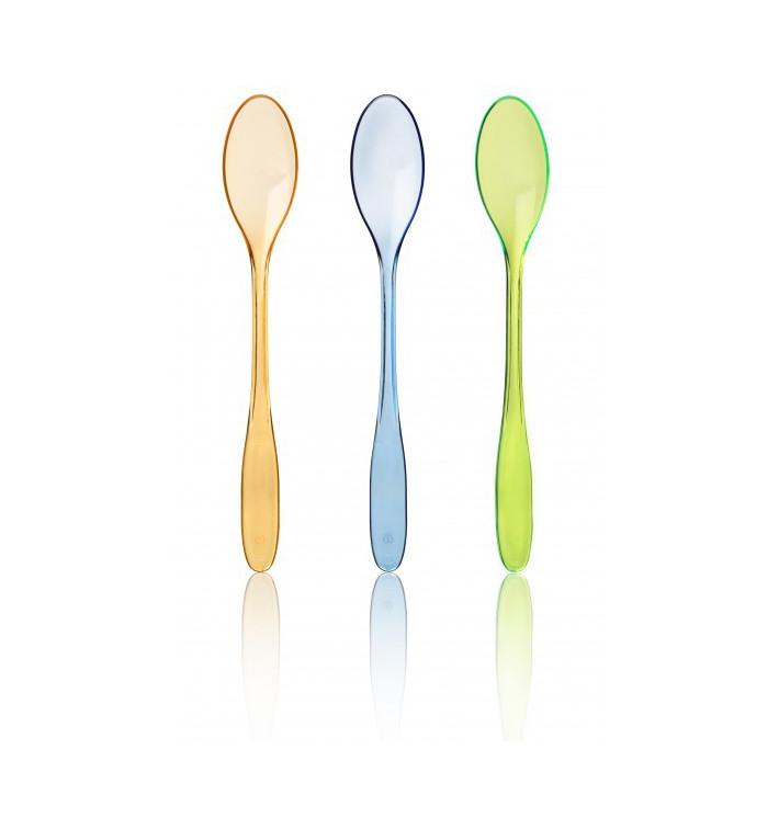 Plastic Ice Cream Spoon Pack 17,5cm 