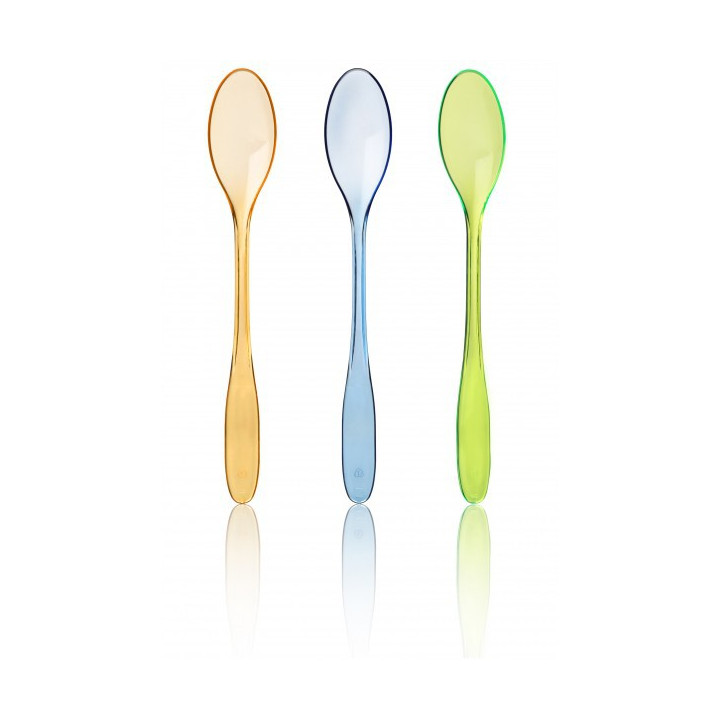 Plastic Ice Cream Spoon Pack 17,5cm 