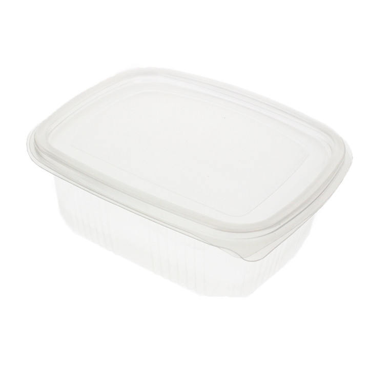 Plastic Hinged Deli Container Microwavable PP 750ml (400 Units)