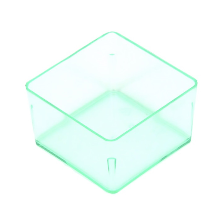 Tasting Plastic Bowl PS Water Green 4,2x4,2cm 