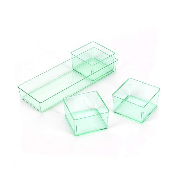 Tasting Plastic Bowl PS Water Green 4,2x4,2cm (576 Units)