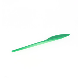 Plastic Knife PS Green 16,5 cm (900 Units)