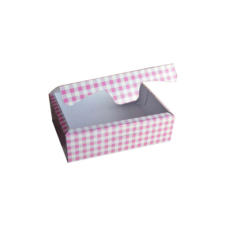 Paper Bakery Box Pink 17,5x11,5x4,7cm 250g (360 Units)