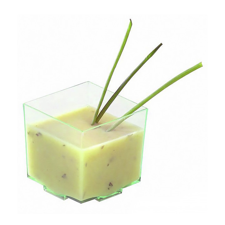 Plastic Tasting Cup PS Water Green 4,2x4,2x4,2cm (20 Uts)