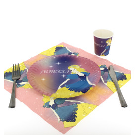 Paper Plate Princess Design 18cm (504 Units)