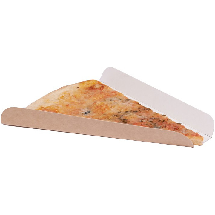 Corrugated Pizza Slice Box Kraft (100 Units)