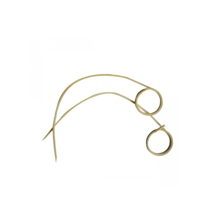 Bamboo Food Pick "Curvada" Design 25cm 