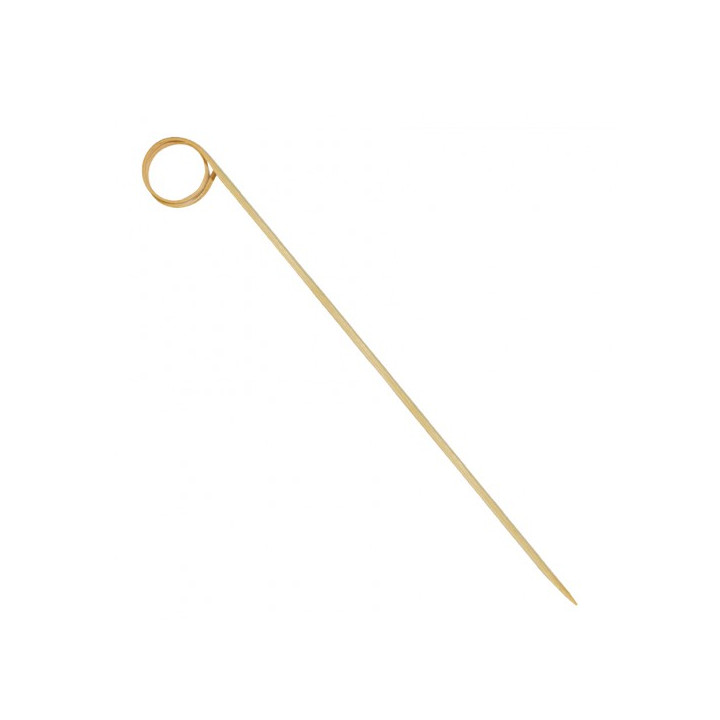 Bamboo Food Pick "Espiral" Design 20cm (100 Units)  