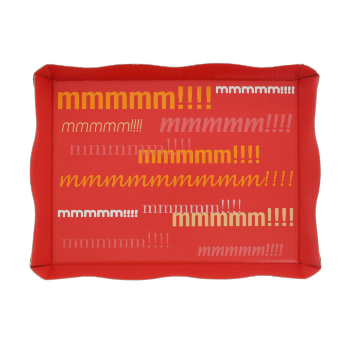 Cardboard Tray Fast Food 