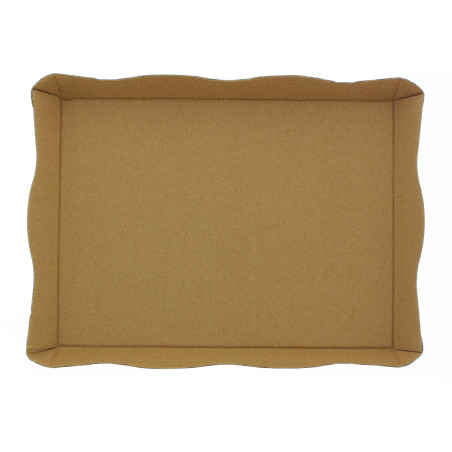 Kraft cardboard tray