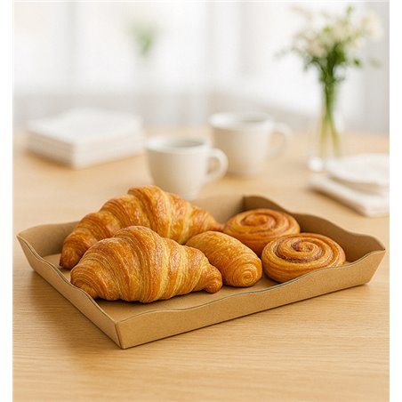 Kraft cardboard tray