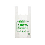 Plastic T-Shirt Bag 100% Degradable 30x40cm 