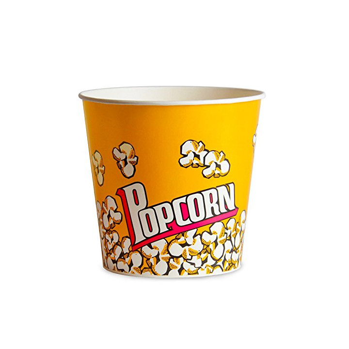 Paper Popcorn Box 1380ml 12,4x9x17cm (500 Units)