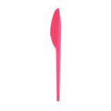 Plastic Knife PS Fuchsia 16,5 cm 