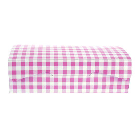 Paper Bakery Box Pink 18,2x13,6x5,2cm 500g (250 Units)
