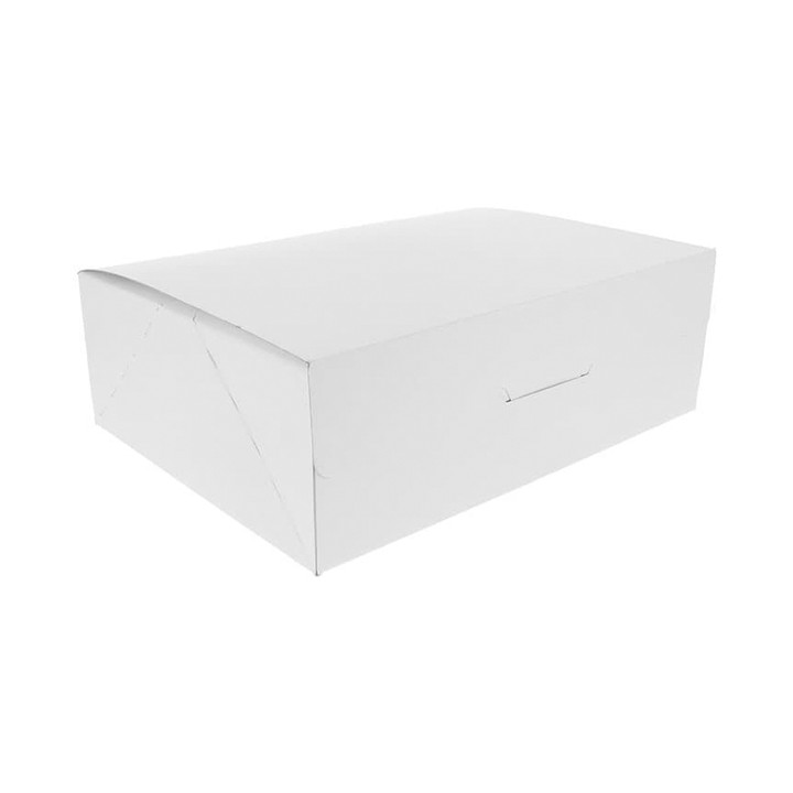 Paper Bakery Box White 25,8x18,9x8cm 2Kg (25 Units)