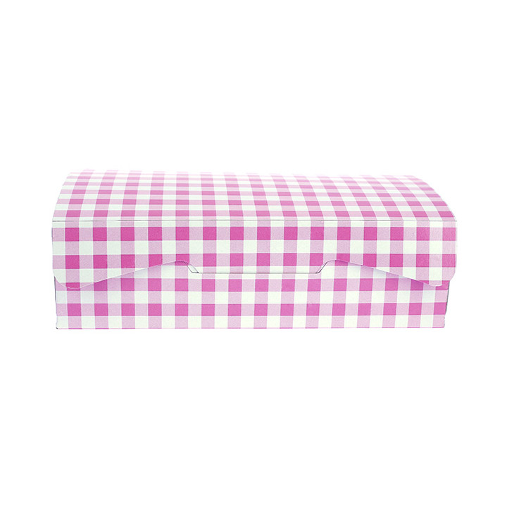 Paper Bakery Box Pink 20,4x15,8x6cm 1kg (20 Units)