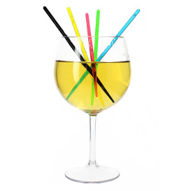 Plastic Stirrer PS Fluorescent 17,5cm (100 Units)  