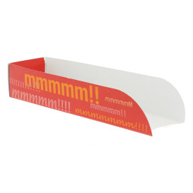 Paper Hot Dog Tray 17x5x3,5cm 