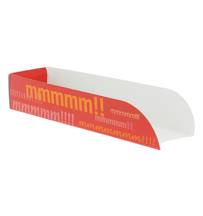 Paper Hot Dog Tray 17x5x3,5cm 