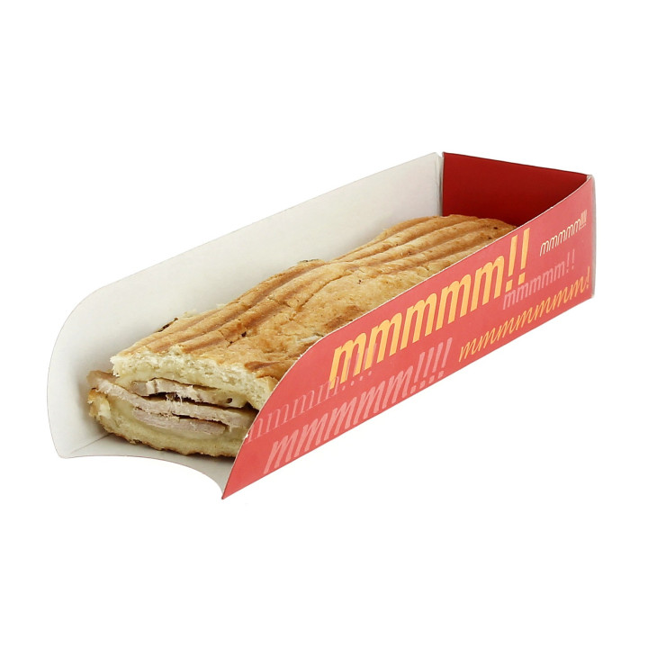 Paper Hot Dog Tray 17x5x3,5cm (100 Units)
