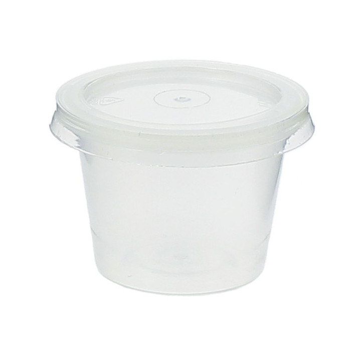 Plastic Souffle Cup PP 33ml (3000 Units)
