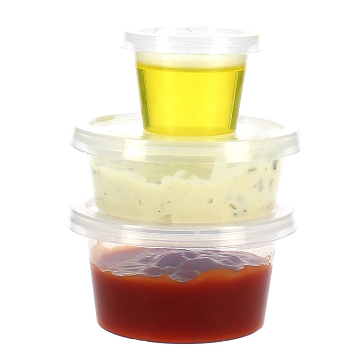 Plastic Souffle Cup PP 33ml (3000 Units)