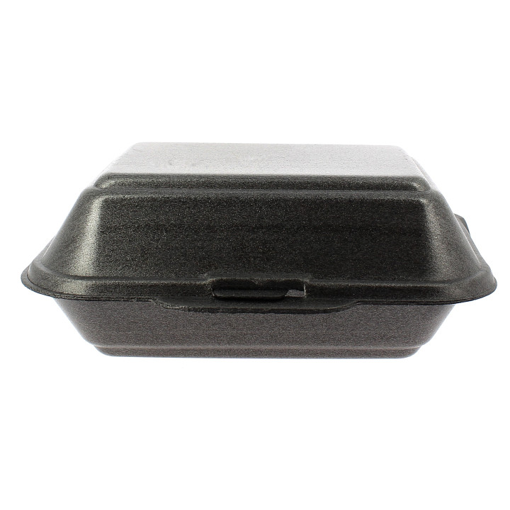Foam Baguette Container Black 1,85x1,5x0,70cm (500 Units)
