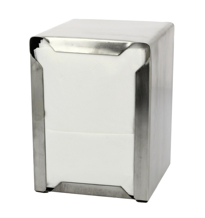 Napkin Stainless Steel Dispenser "MiniServis" 17x17 