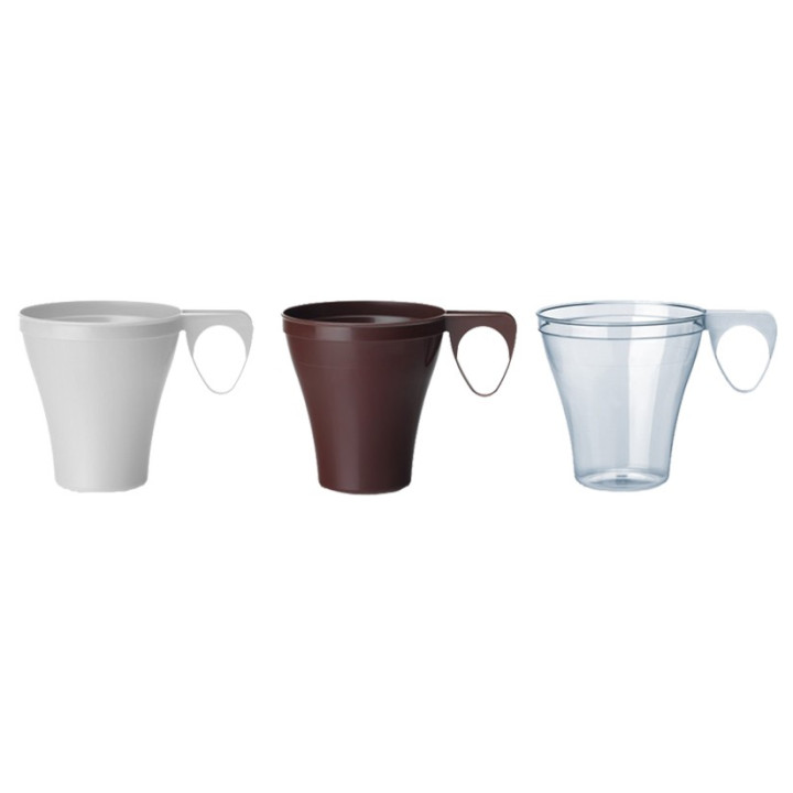 Plastic Cup Brown 80ml (40 Units) 