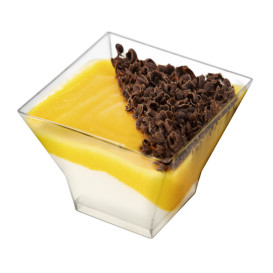 Tasting Plastic Bowl PS "Pagoda" Clear 150 ml (240 Units)