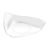 Tasting Plastic Plate PS "Vela" Clear 8,5x8,5 cm (50 Units) 