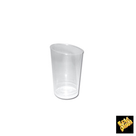 Plastic Tasting Cup PS Cone Shape Clear 100 ml (500 Units)
