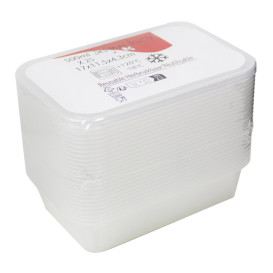 Plastic Deli Container PP Rectangular Shape 500 ml (500 Units)