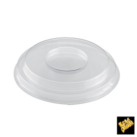 Plastic Lid for Tasting Bowl PS "Small Size Style" Clear PET 150ml (12 Units) 