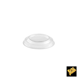 Plastic Lid PET for Plastic Tasting Cup "Extra" Cone Shape Clear 150ml 