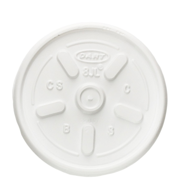 Plastic Lid PS Ø8,1cm for Foam Cup 