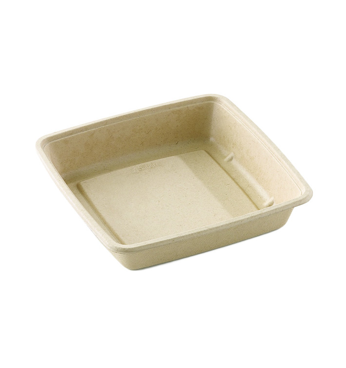 Sugarcane Container 1400ml 23x23x4cm (300 Units)