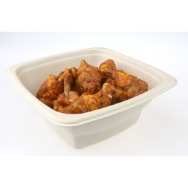 Sugarcane Bowl 1000ml 18x18x6cm (300 Units)