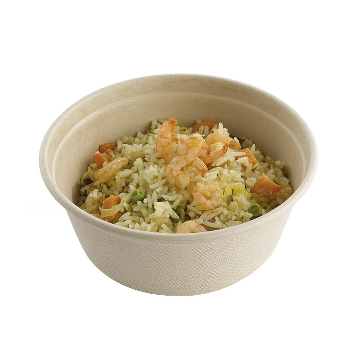 Sugarcane Bowl 500ml Ø15cm (500 Units)