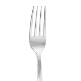Plastic Fork Metallized 19cm (50 Units) 