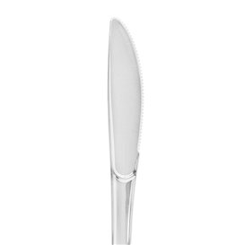 Plastic Knife Metallized 20cm (50 Units) 