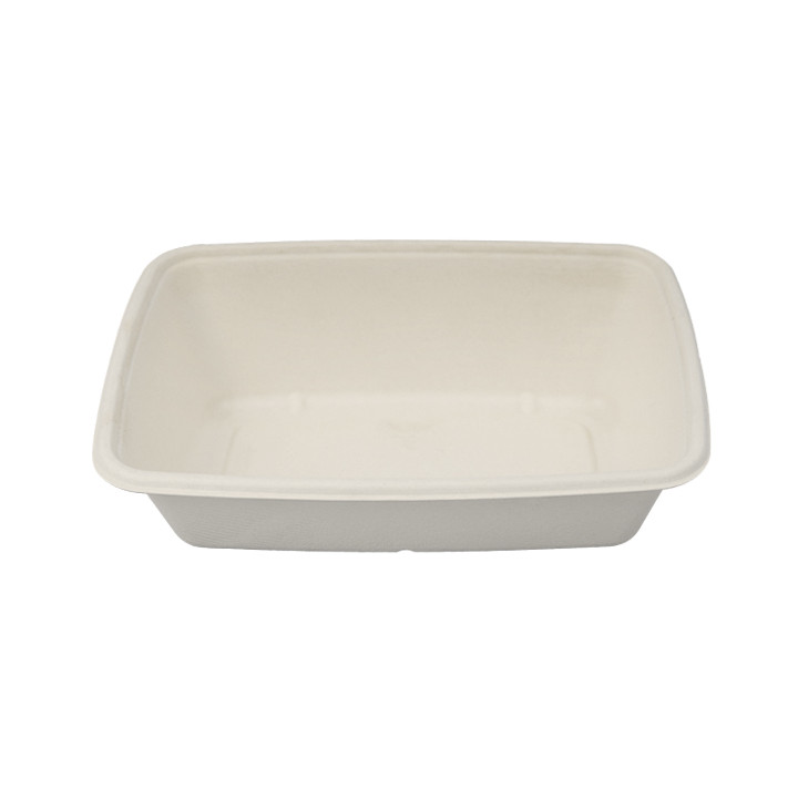 Sugarcane Container "Vision" 950ml 16,5x23x7cm (75 Units)  