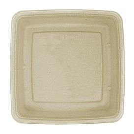 Sugarcane Container 1400ml 23x23x4cm (75 Units)  