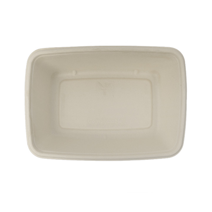 Sugarcane Container "Vision" 950ml 16,5x23x7cm (75 Units)  