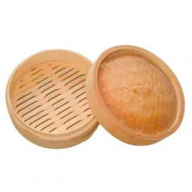 Bamboo Steamer "Maxi" Ø30x6cm (4 Units)