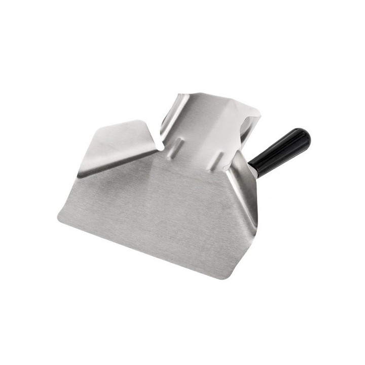 French Fries Scoop Steel 1 Handle Stainless Silver 20x22,5x5 cm (1 Unit) 