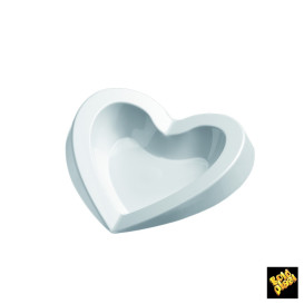 Tasting Plastic Plate PS "Free" White 15ml (50 Units)