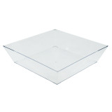 Plastic Tray Clear 25x25cm 