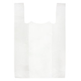 Plastic T-Shirt Bag White 85x100cm 